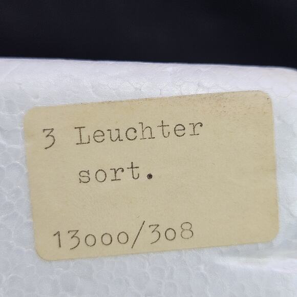 VTG Bjorn Wiinblad Rosenthal Studio Line Crystal Candlestick Set (3) Romance 70s - Picture 15 of 16